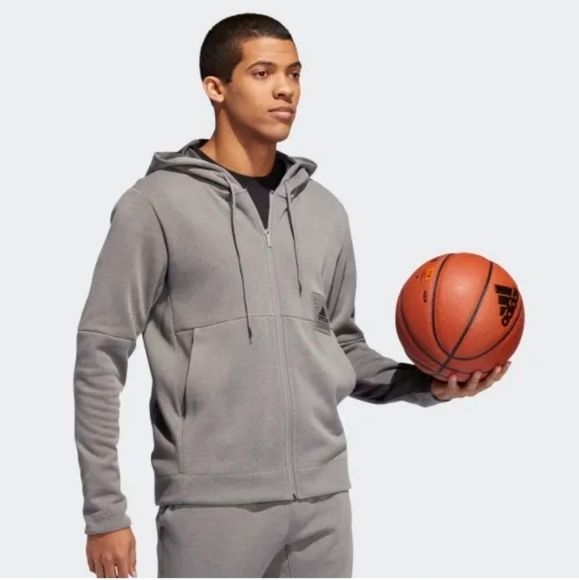 Adidas Basketball Hoodie Sweater - Picture 1 of 13